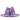 Purple Green Swirl Sweet Tie Dye Fedoras