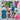 Pastel Merry And Bright Chenille Patch Patches