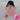 Pink LaLa Bear with Black Beanie Chenille Patch Patches